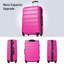 Hardshell Luggage Sets 4 pcs + Bag Spinner Suitcase with TSA Lock Lightweight-16"+20"+24"+28" Luggages-129391769
