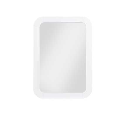 Keron Solid Wood Rectangle Wall Mirror