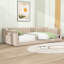  Lit de jour rembourré avec lattes et poche de rangement latérale-385919991-385919881