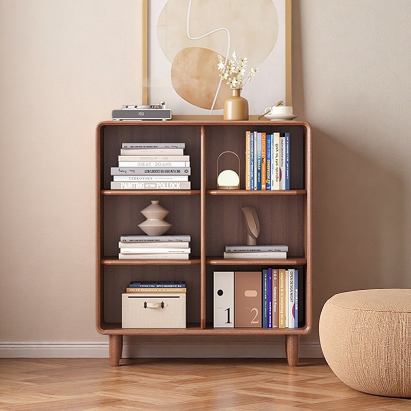 Popular Classic Storage Bookcase, Dark brown