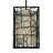 26"Sq Revival Deco Pendant