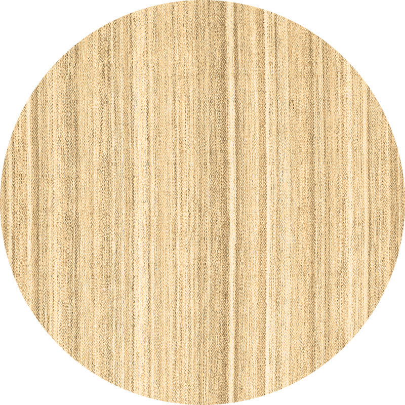 Amenhotep Washable Striped Indoor Rug, Round 5'