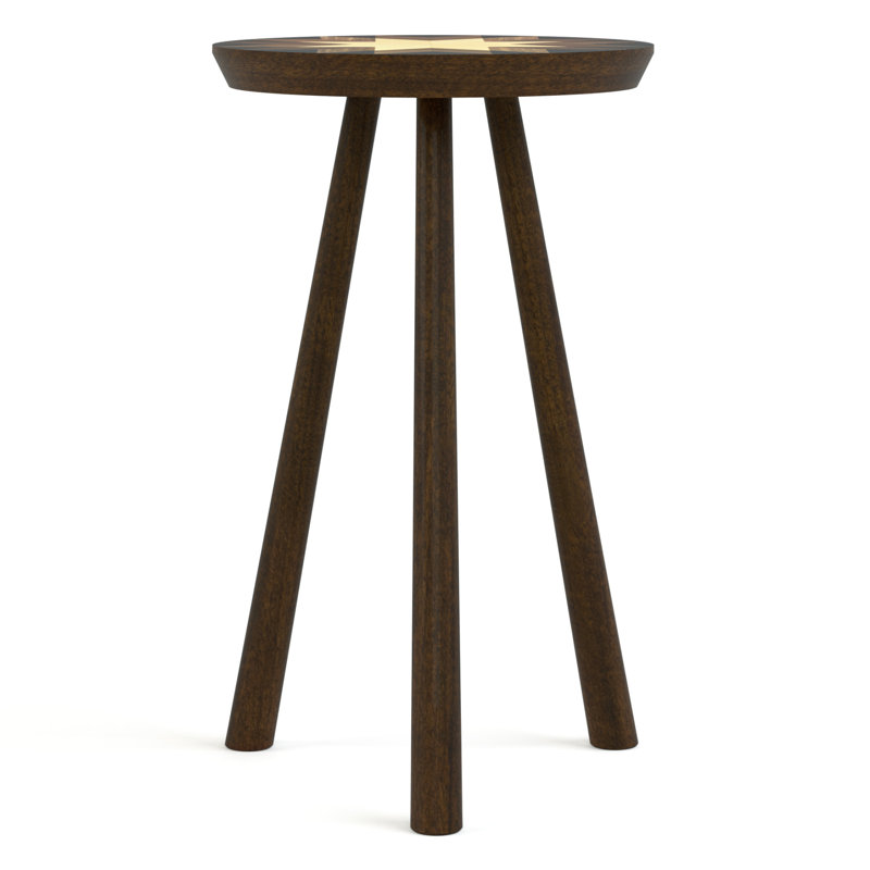Hudson Valley 20-Inch Drink Table, 20" H x 13" W x 13" D
