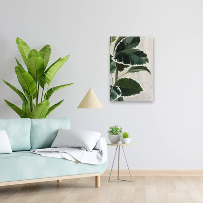 Botanicals and Cream Tropical Study I Art