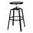 Reina Swivel Adjustable Height Counter Stool with Metal Frame