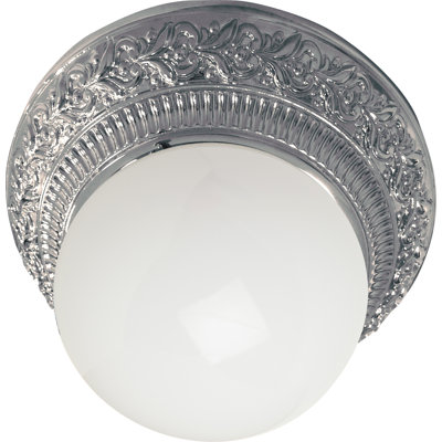 Fosdick Glass LED Semi Flush Mount