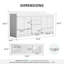 Meuble-lavabo 36 po avec comptoir en quartz blanc Thassos Aula-1586704129-1591113617