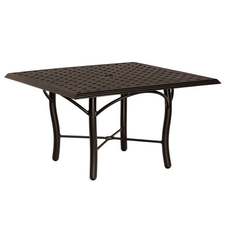 Complete Table Outdoor Square Coffee Table, Oyster