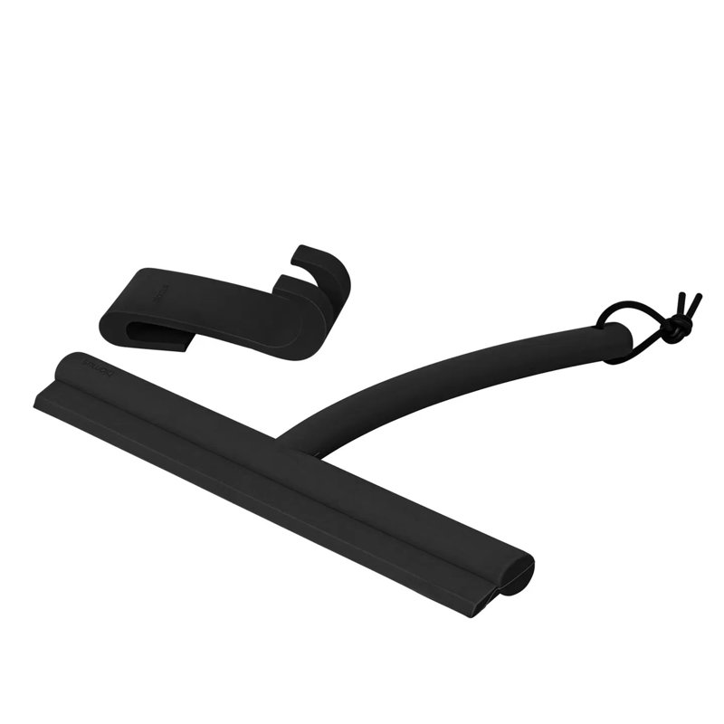 Vipo Shower Window Wiper, Matte Black