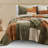 Ensemble d'édredon 3 pièces Wonderful Velvet Patchwork-88613454-88613453