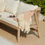 7 - Person Acacia Wood Patio Dining Set with Rectangular Table , Cushions Included