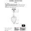 Luminaire suspendu Sochi