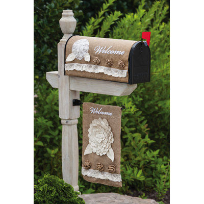Burlap Double Sided 18'' H x 12.5'' W Garden Flag