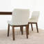 Ensemble de 2 chaises de salle à manger Ellis - Lin beige