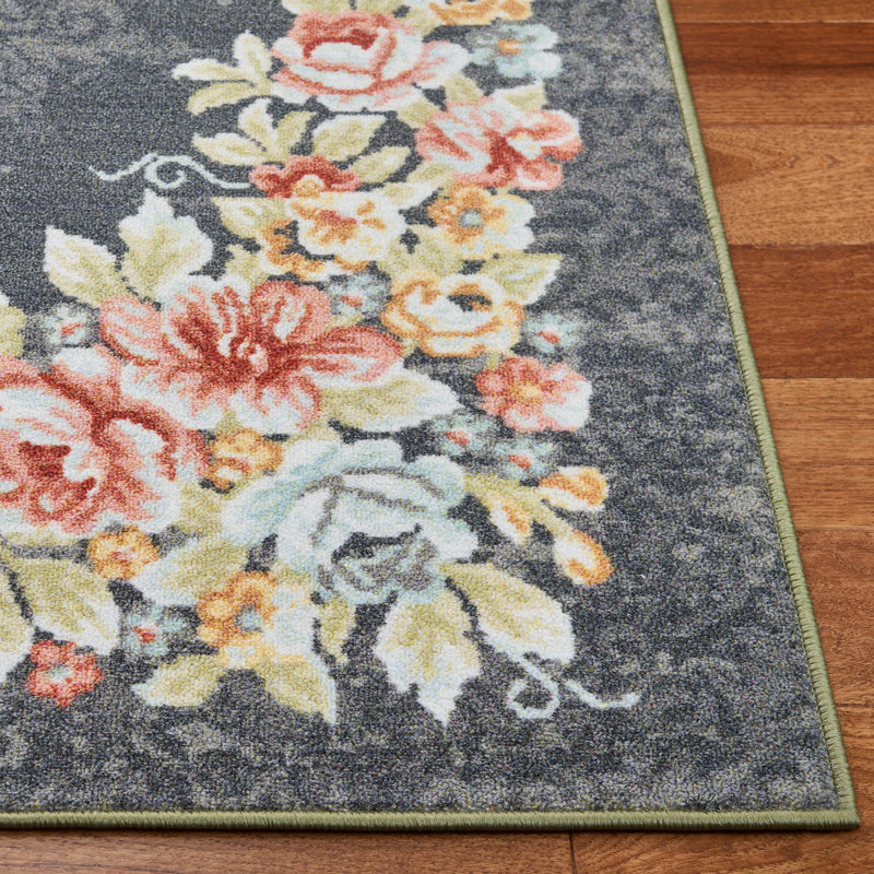 Marietta Performance Machine Washable Oriental Rug, Rectangle 4'4" x 6'