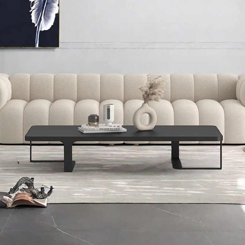 Table basse de luxe Creative Light, H 12,2 po x L 70,86 po x l 27,95 po