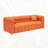 Jocelynne Modern 80" sofa with two throw pillows for living room-849898593