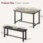 Azavier 4 - Person Dining Set