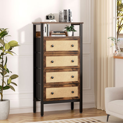 Annjeanette 62 cm W Chest of 4 Drawers