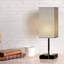 Lampe de table en métal fébina