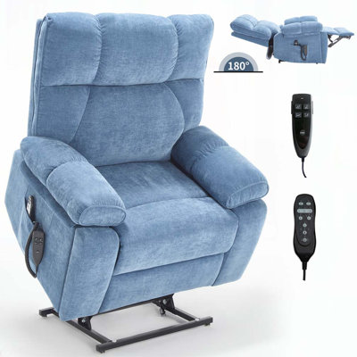 Deux fauteuils inclinables électriques et massifs chauffants à deux positions avec massage à chaleur