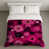 Motif floral rose sélectionné