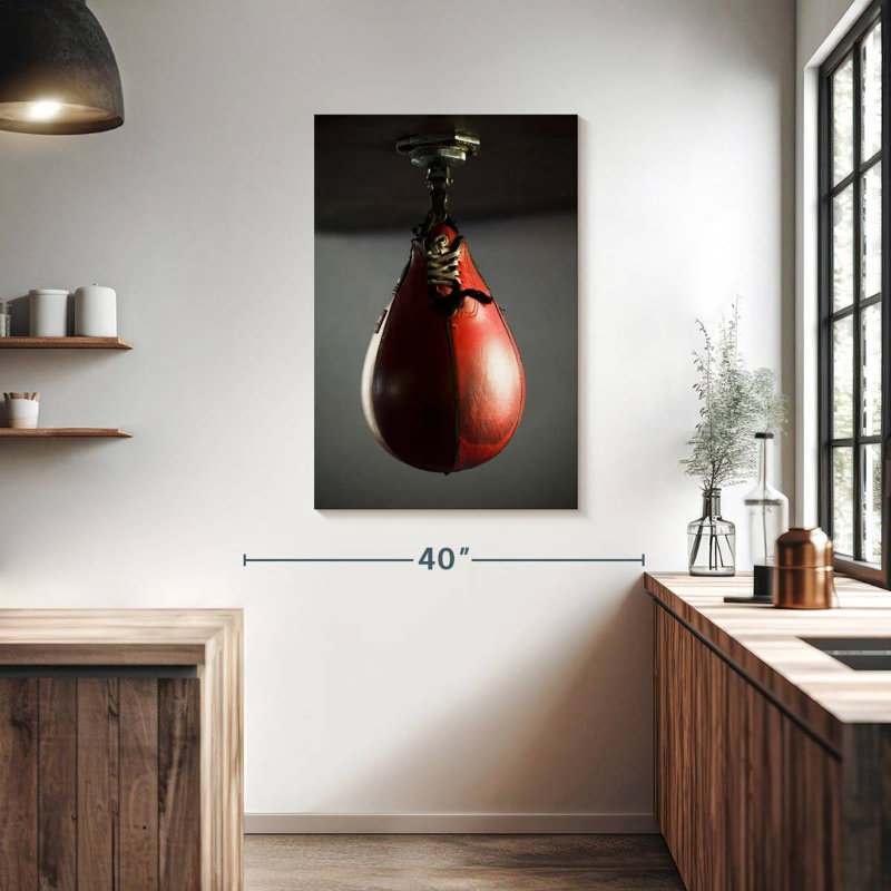Sireci Boxing Speed Bag, 39" H x 26" W