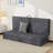 6 Inch Tri-Fold Memory Foam Mattress - Murphy Bed Compatible/Machine Washable Grey-929178581
