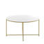 Modern Laminate Coffee Table with Crisscross Frame-1825918870-1825918864