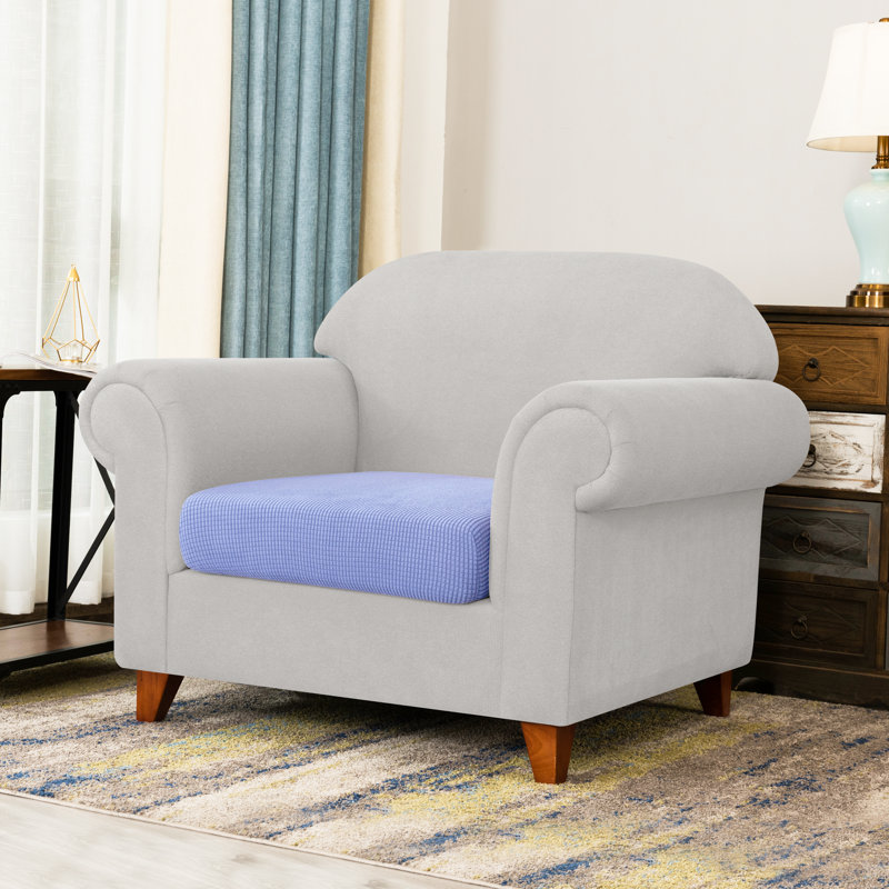 Housse pour fauteuil à coussins carrés / rectangulaires Dlerfeut, Chameau
