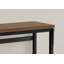 Bureau d'ordinateur, bureau personnel, debout, réglable, L 48 po, travail, ordinateur portable, stratifié, métal noir, contemporain, moderne-270500847