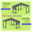 L Shaped Reversible Desk with CPU Stand-1135351514