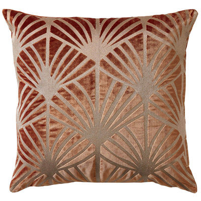 Lisbon Velvet Square Pillow Cover & Insert