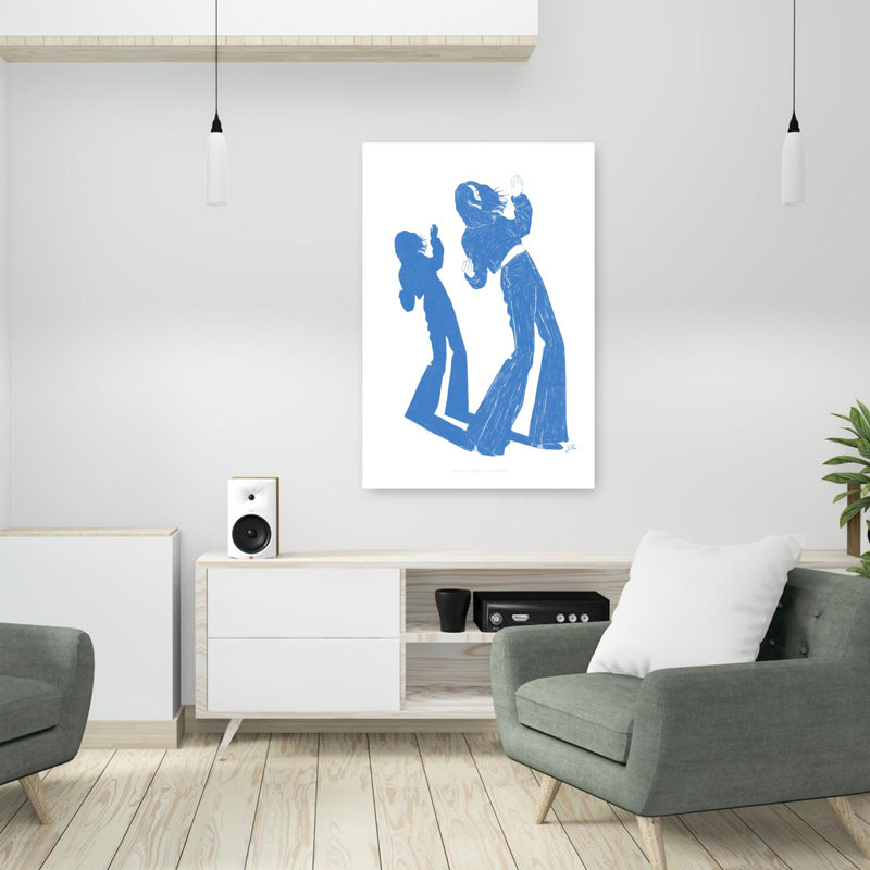 Art contemporain, art contemporain romantique, H 36 po x l 24 po