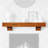 Kynsley 72" Distressed Wood Fireplace Mantel Shelf with Corbels - Chestnut Rustic Distressed Finish-206510315-206510318