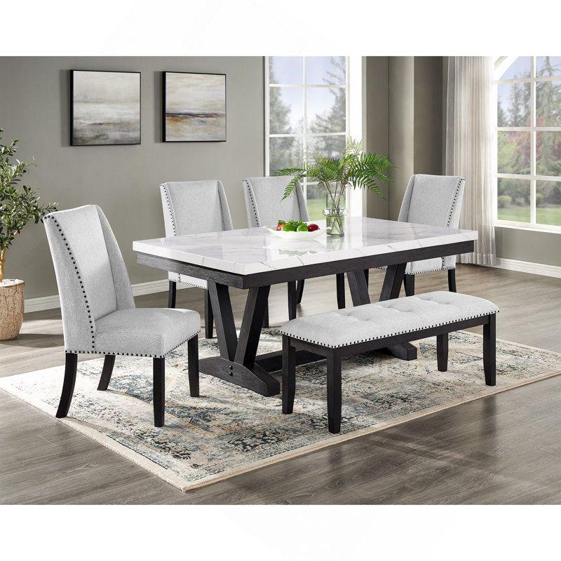 Meuble de salle à manger rembourré 1pc