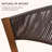 Patio Dining Chair Metal Wicker Rattan Chairs