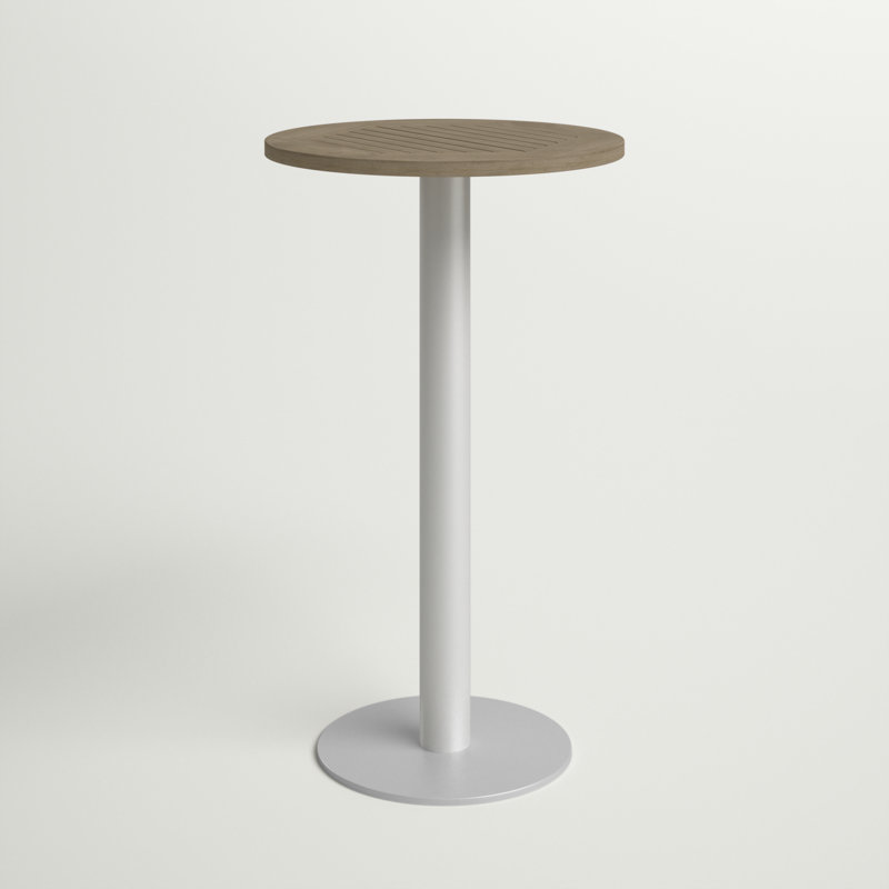 Travira Round Bar Table, 24" L x 24" W, Vintage