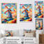 «Neo-Fauvist Wind Mill», impression sur toile-1817500314-1817500313