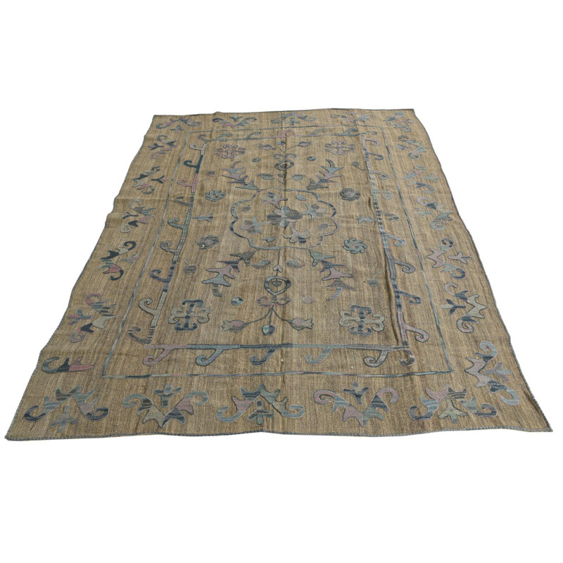 5x8 Perry Light Brown Rug