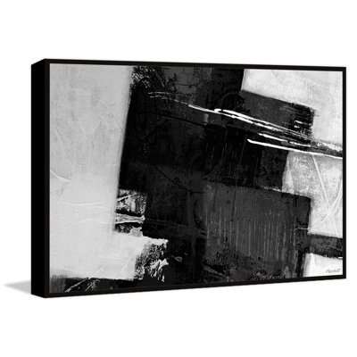 Unshakable by Marmont Hill - Floater Frame Painting on Canvas