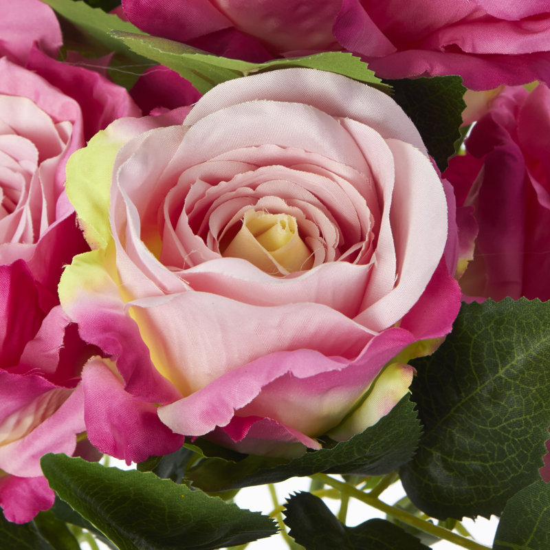 Pulvérisateur de rose élégant et artificiel deluxe, Rose