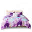 Ensemble d'édredon à imprimé de teinture sur nœuds double / grand avec coussin décoratif, hypoallergénique et certifié OEKO-TEX pour la fraîcheur et le confort-122500464