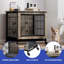 Table de bout avec roulettes et coussin pour chien Modern Modern-504487211-504487210