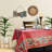 Jossalin Rectangle Floral Christmas Cotton Tablecloth-1850994417