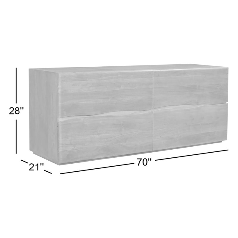 Watson 4 - Drawer Solid Wood Dresser