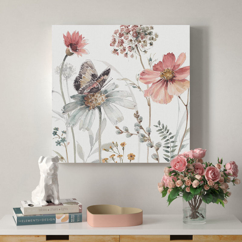 'A Country Weekend II' by Lisa Audit Print on Canvas, 24" H x 24" W