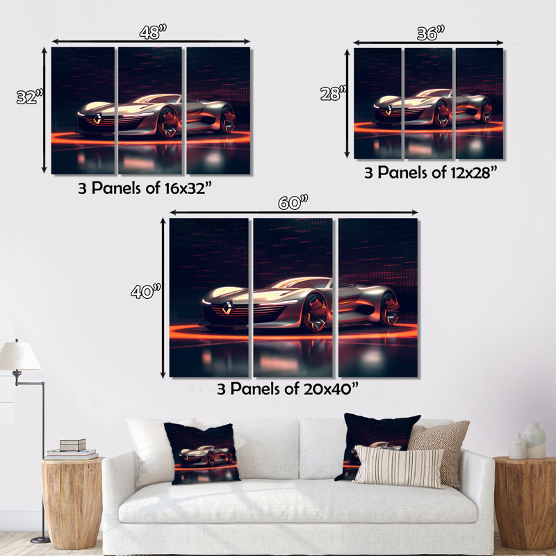 Industrial Transportation Wall Decor on Metal