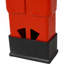 Tabouret pneumatique pivotant à 360 degrés, siège mécanique à roulettes, tabouret mécanique robuste, rouge-126279565