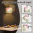 Arc Floor Lamp Serene Spring Landscape Cherry Blossom Tree Castle Pathway Floor Lamps with Remote LED Lights Adjustable Lamp Shades Tall Standing Lamps for Reading Office Living Room